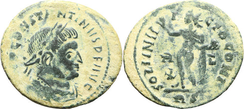 Ancient Roman coin of Constantine I The Great minted in Rome
